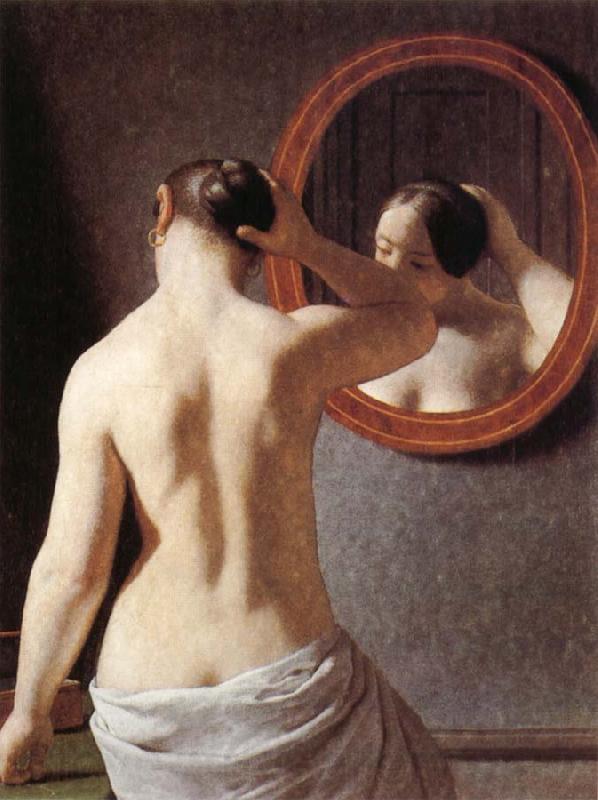 Christoffer Wilhelm Eckersberg Nude Spain oil painting art